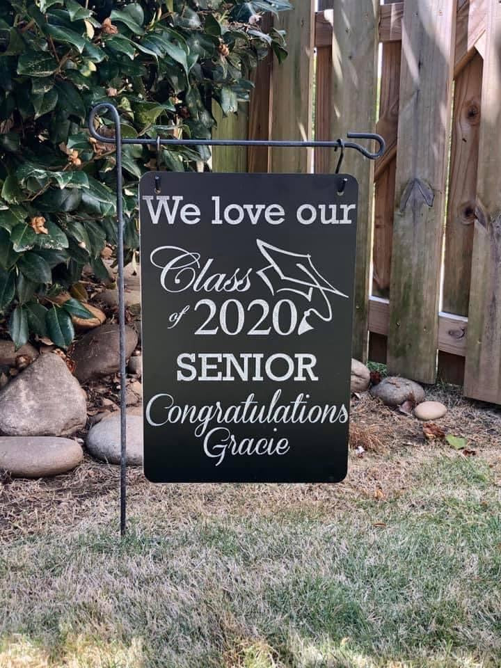 Custom Personalized Sign with Stand